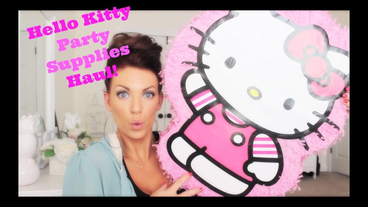 ❤ Hello Kitty Party Supplies Haul ❤
