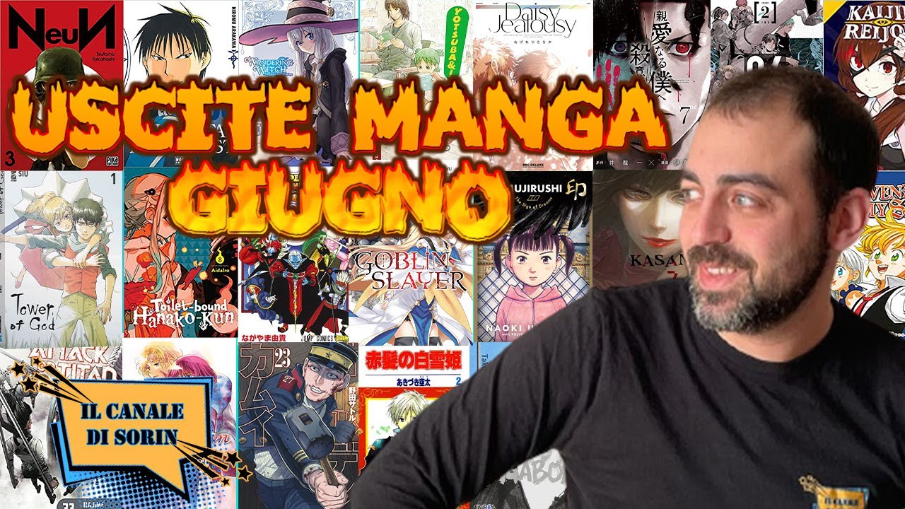 USCITE MANGA GIUGNO YouTube USCITE MANGA GIUGNO YouTube