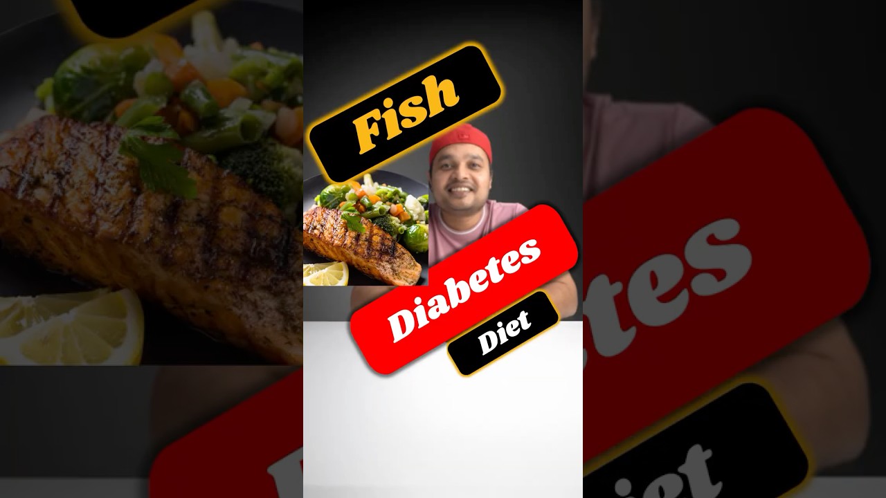Diabetes Diet - Fish and Mixed Salad | Blood Sugar Spike Results of a Type 2 Diabetic