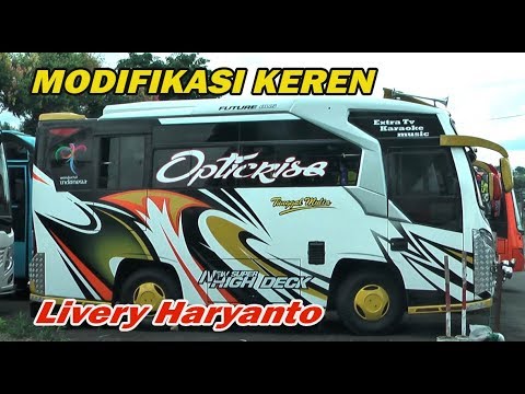  Modifikasi  Bus  Paling KEREN Livery  Po Haryanto Cristal 