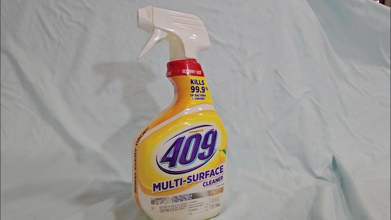 Unleash the Power of Clean 409 Multi Surface Cleaner YouTube
