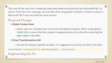 Solving XSLT Binding Issues in Saxon