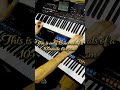 Ricchi E Poveri - Sará Perché Ti Amo I Live Synth Performance I Yamaha & Korg