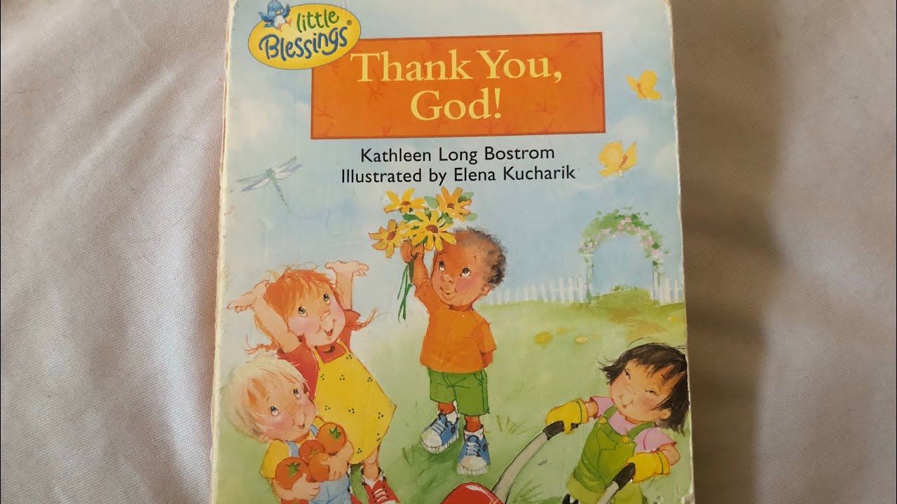Thank You, God! Christian picture book