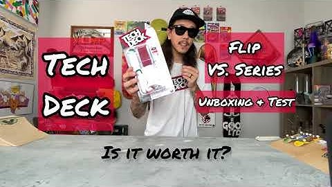 Techdeck Unboxing VS. Series Flip Skateboards with Spencer Nuzzi