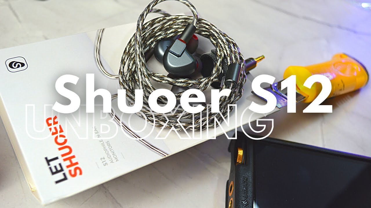  udio Unboxing Shuoer S12 Primeiras Impress es Desencaixotamento 
