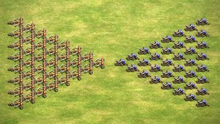 BOMBARD CANNONS vs HEAVY SCORPIONS 😲 Age of Empires 2