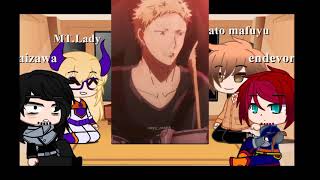 ♤Pro-heroes reaccionan a given♤ [Gacha club] ¿Invitado especial?