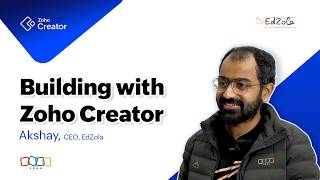 Why Zoho Creator feels “like a piece of cake” to this Partner | EdZola | Partner story