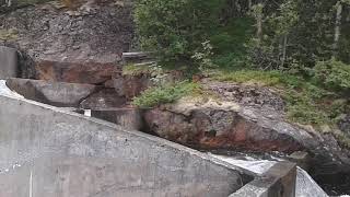 Частная мини ГЭС в Норвегии на Лофотенских островах