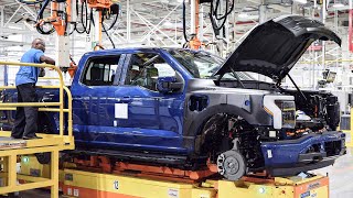 2023 Ford F-150 Lightning - Production Plant at Rouge Electric Vehicle Assembly Center