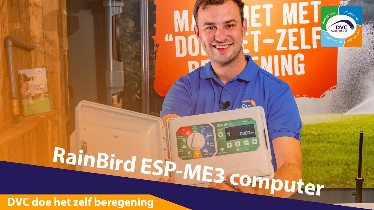 Rainbird ESP-ME3 sproeicomputer uitgelegd - YouTube