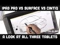 iPad Pro vs. Surface Pro vs. Wacom Cintiq Companion - a designer's sketch comparison