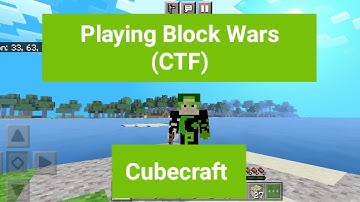 Playing Block Wars (CTF) on CubeCraft 💥