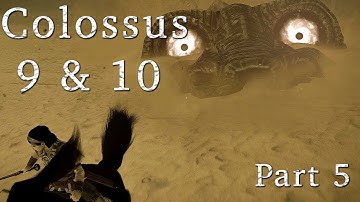 SHADOW OF THE COLOSSUS WALKTHROUGH PS4 Remake Colossus 9 and 10 Basaran ~ Dirge { SOTC }