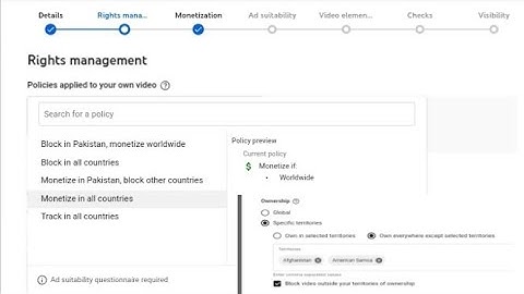 Youtube Multi Channel Network (MCN) ||MCN Dashboard ||Block Country with MCN(Rights Managements)2022