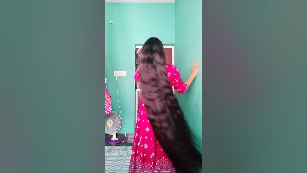 my-thick-long-and-shiny-hair-longhair-haircare-youtubeshorts