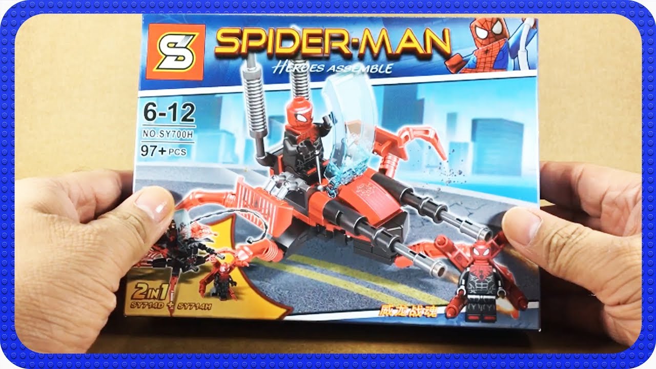 heroes assemble spiderman lego