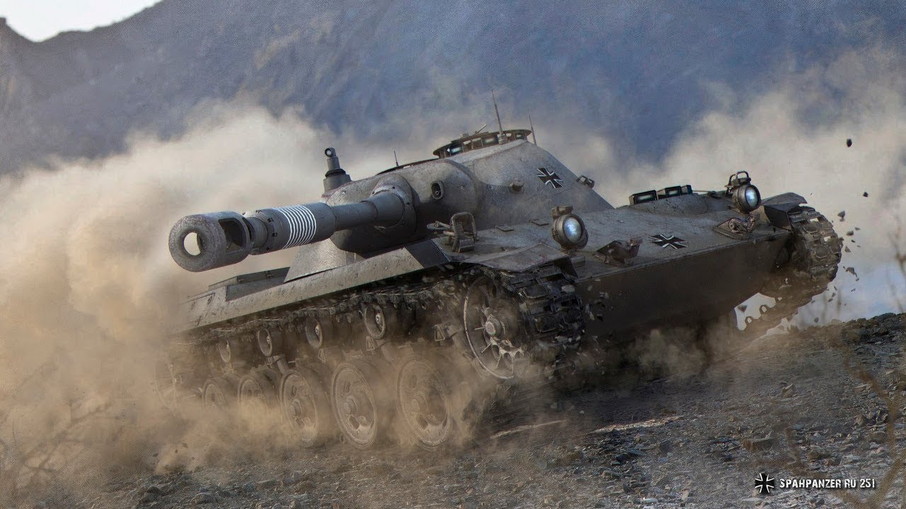 Ru 251 - 2.5k Damage - Gold league - WoT Blitz