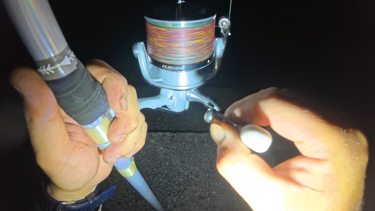 三河湾でキスの投げ夜釣りの新規ポイント開拓！