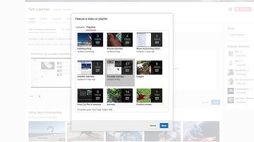 How to change the featured video or playlist on your youtube channel home page