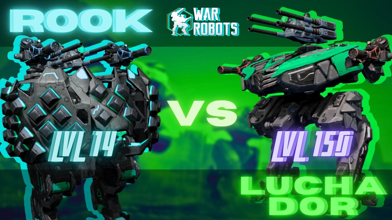 ROOK VS LUCHADOR 🔥 War Robots - YouTube