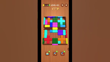 Block Color Mania Slide Puzzle Level 451