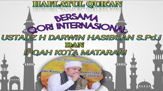 Terbaru!!!  Ust. H.  Darwin Hasibuan Tampil Full Power di Haflah Ipqoh Mataram 2020