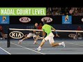 Rafael Nadal ● Court Level View Best Points