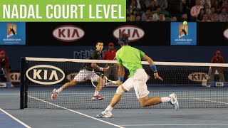 Rafael Nadal ● Court Level View Best Points