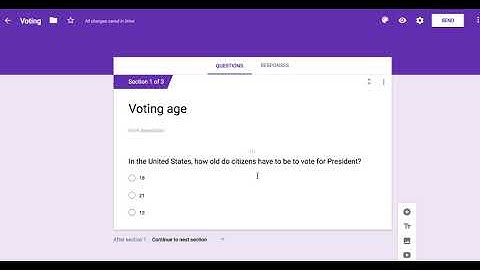 Creating branching quizzes with Google Form