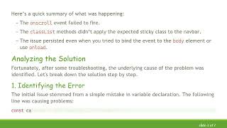 Famous How to Fix classList and window.onscroll Issues for a Sticky Navbar Net Worth