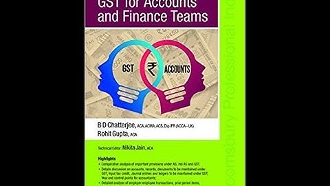 GST for Accounts and Finance Teams 2019 Book