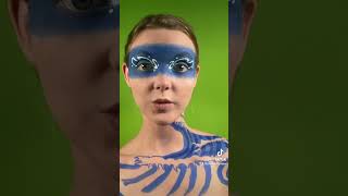 Jedanski Makeup - 🌊 Water Element Makeup Process🌊 #shorts