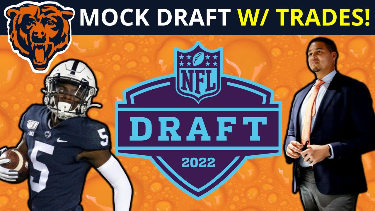 Chicago Bears Mock Draft WITH TRADES 7Round NFL Mock Draft After NFL