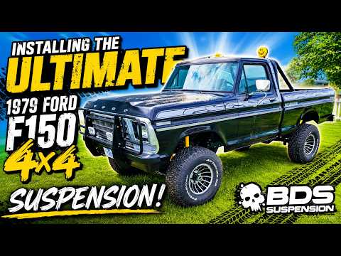 Installing the ULTIMATE 1979 Ford F150 4x4 Suspension!