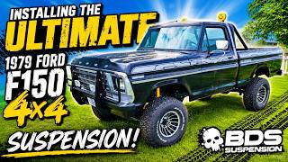 Installing the ULTIMATE 1979 Ford F150 4x4 Suspension!