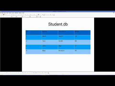 Android SQLite Tutorial