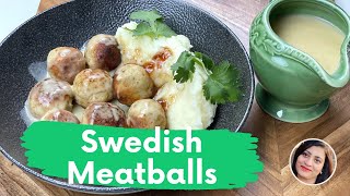 Meatball Recipe Swedish Chicken Meatballs With Gravy, Ikea Style Quick And Easy Recipe By Lisas