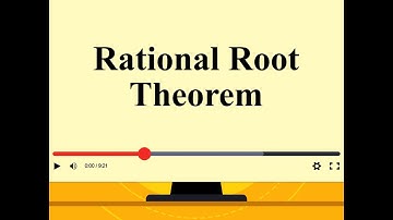 Math Examples: Using the Rational Root Theorem to Factor Polynomials: Example 1