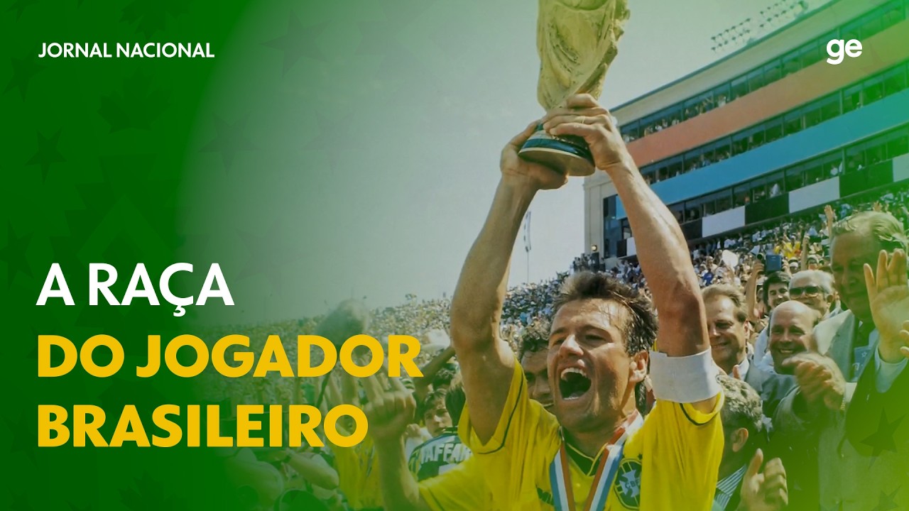 RAÇA: A GARRA DO JOGADOR BRASILEIRO | JORNAL NACIONAL | ge.globo