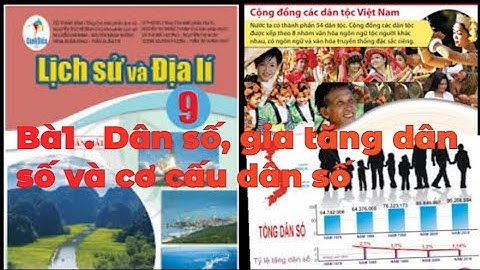 Bài 1. Dân tộc, gia tăng dân số và cơ cấu dân số/lịch sử và địa lí 9 sách cánh diều.( phần 1)