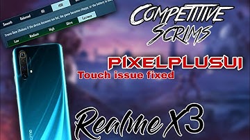 Competitive scrims in PixelplusUI in Realme X3 HDR+Extreme | Can Pixelplus handle 40 alive last zone