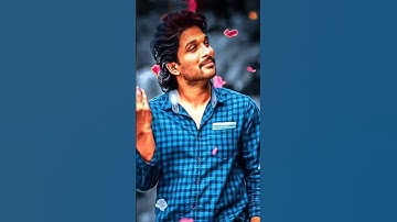 Allu Arjun trending video editing alight motion Telugu Nani editing #alluarjun #viral #shorts #india