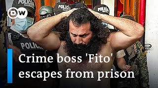 National Emergency After Jailed Drug Lord Fito Vanishes In Ecuador Dw News