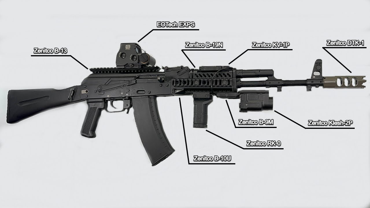 Modernizing the VFC AK74M Gas Blowback - YouTube