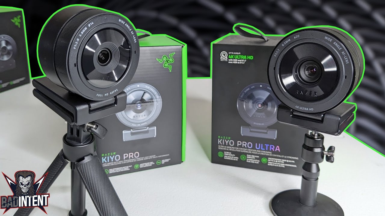 Razer Kiyo Pro Webcam, Uncompressed 1080p Video