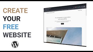 How to Create your own Website for free - using WordPress