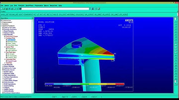 3D Pretensioned Bolt Analysis of a Flanged Joints with Mechanical APDL