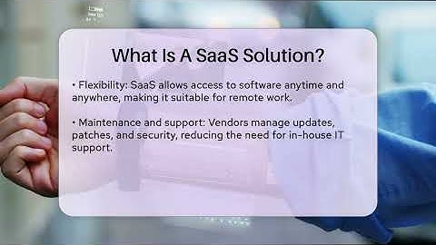 What Is A SaaS Solution? - Talking Tech Trends
